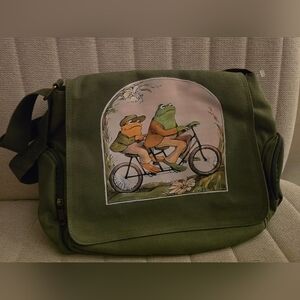 Frog and Toad Messanger Bag
